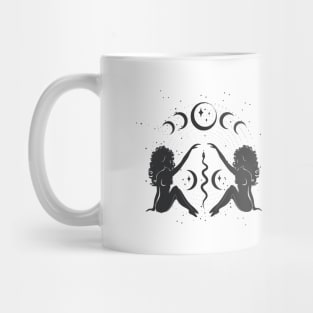 Sitting Sister Moon Goddess Mug